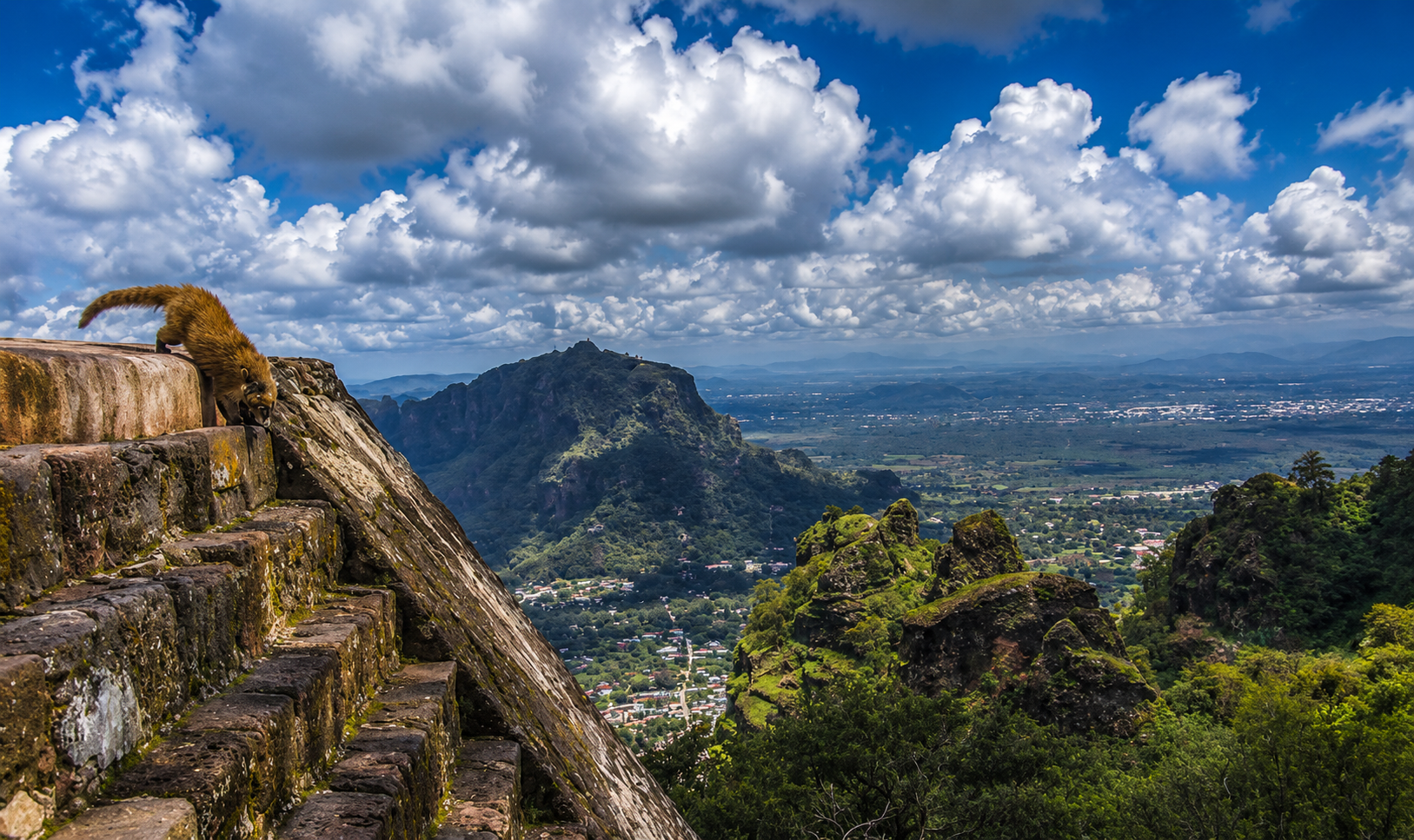Paisaje montañoso de Tepoztlán